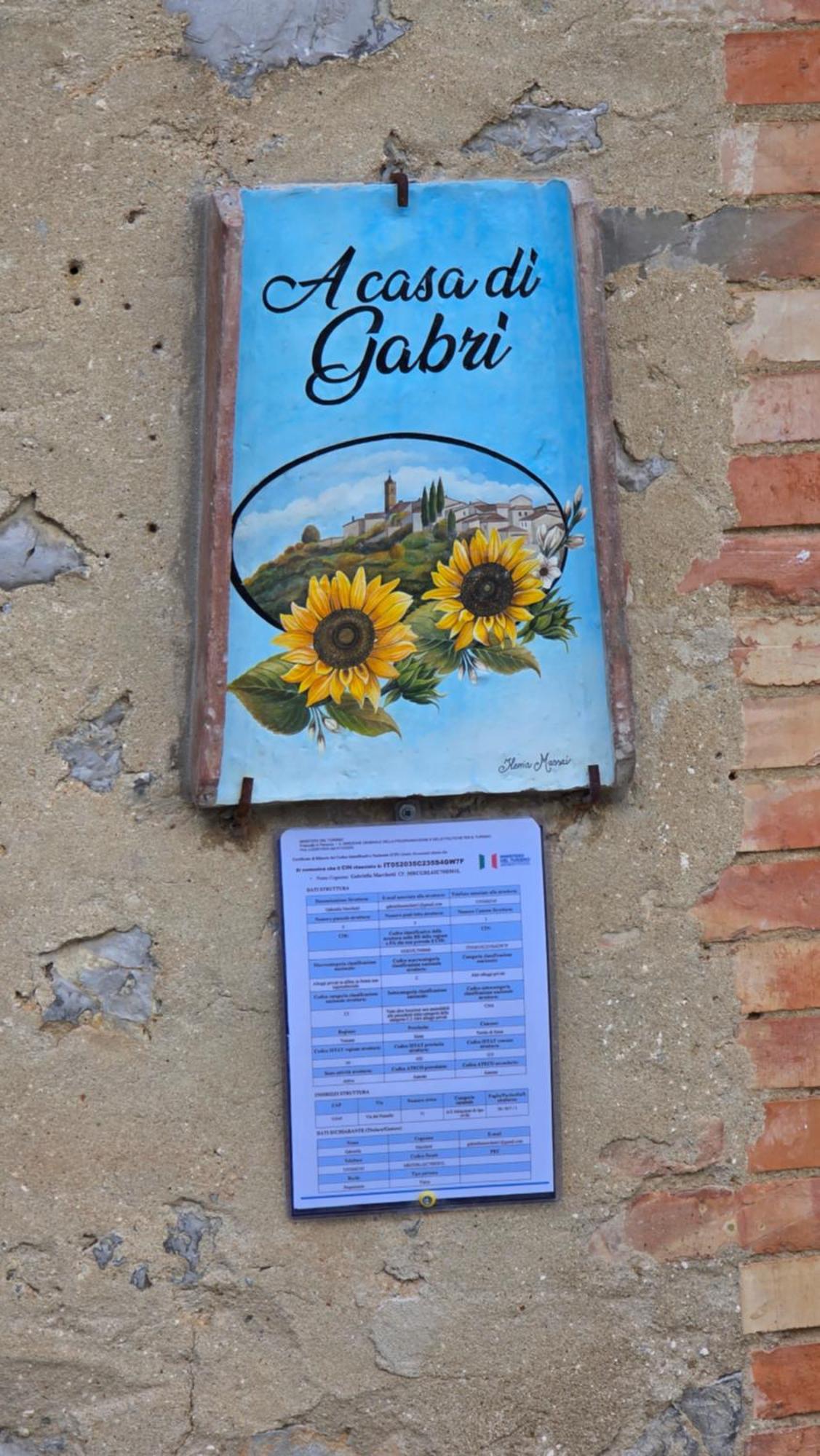 A Casa Di Gabri Villa Montefollonico Exterior photo